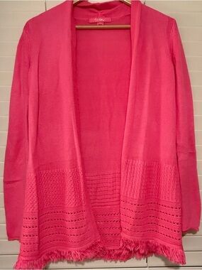 Pink Lilly Pulitzer Cardigan